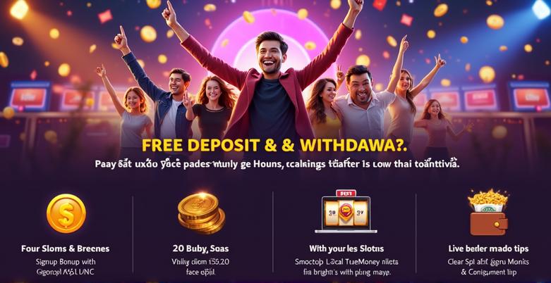 Online Casino Free Deposit Withdrawal